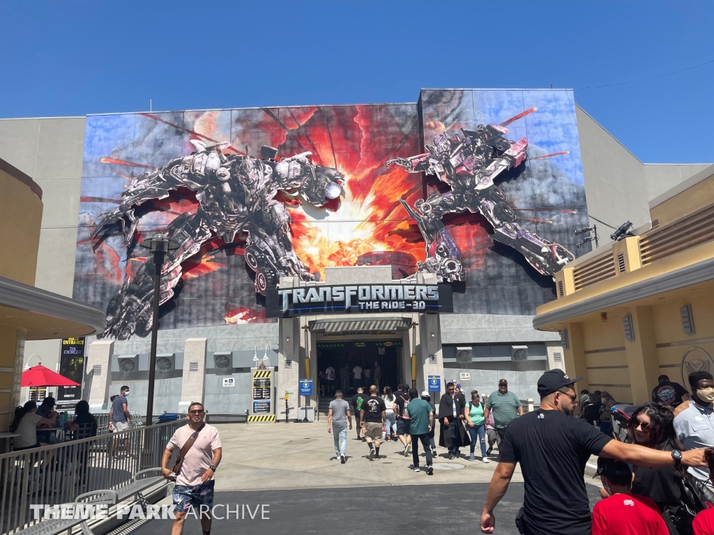 Transformers The Ride 4D at Universal Studios Hollywood