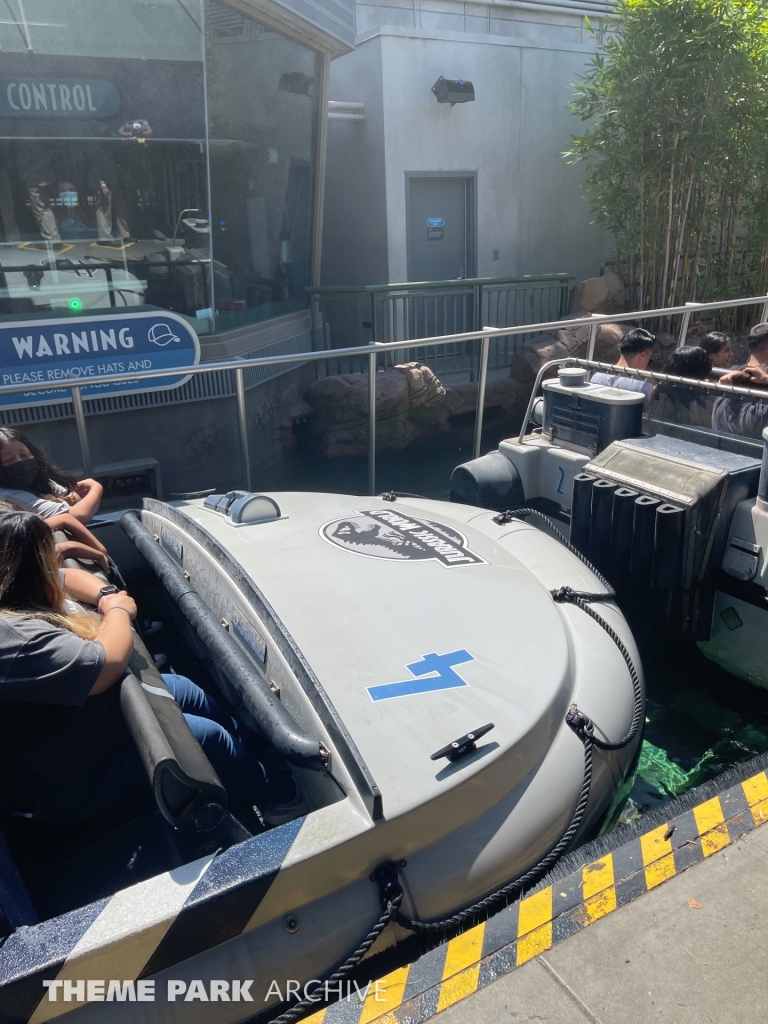 Jurassic World The Ride at Universal Studios Hollywood