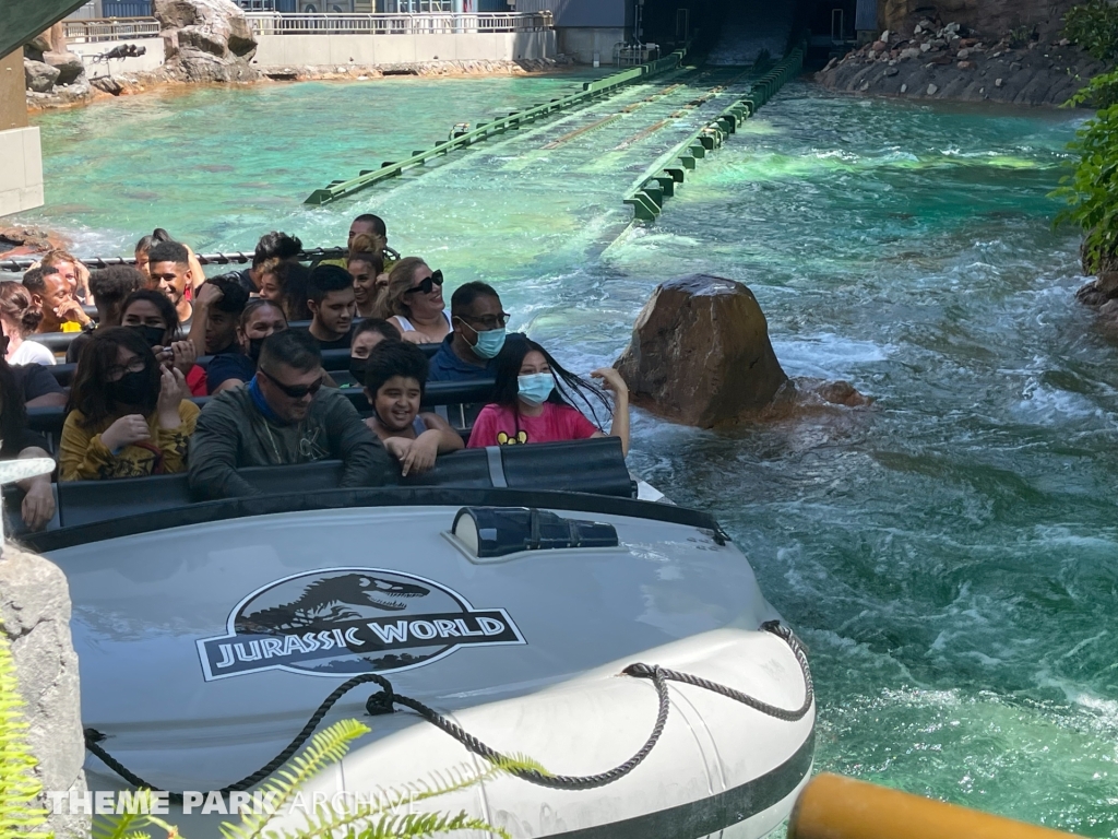 Jurassic World The Ride at Universal Studios Hollywood