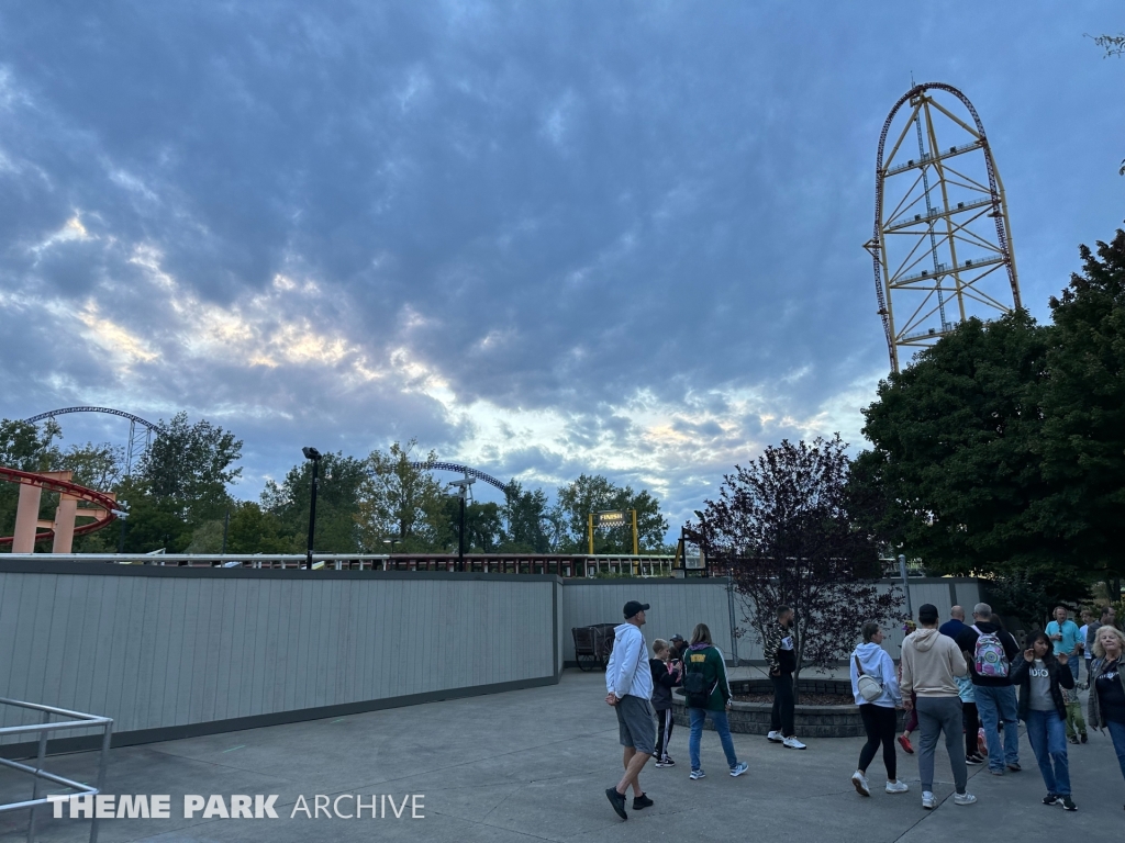 Top Thrill Dragster at Cedar Point