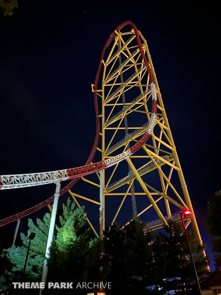 Top Thrill Dragster at Cedar Point