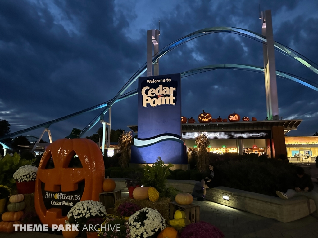 Entrance at Cedar Point