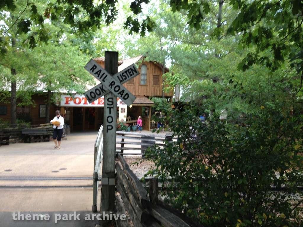 Frisco Silver Dollar Line Steam Train at Silver Dollar City