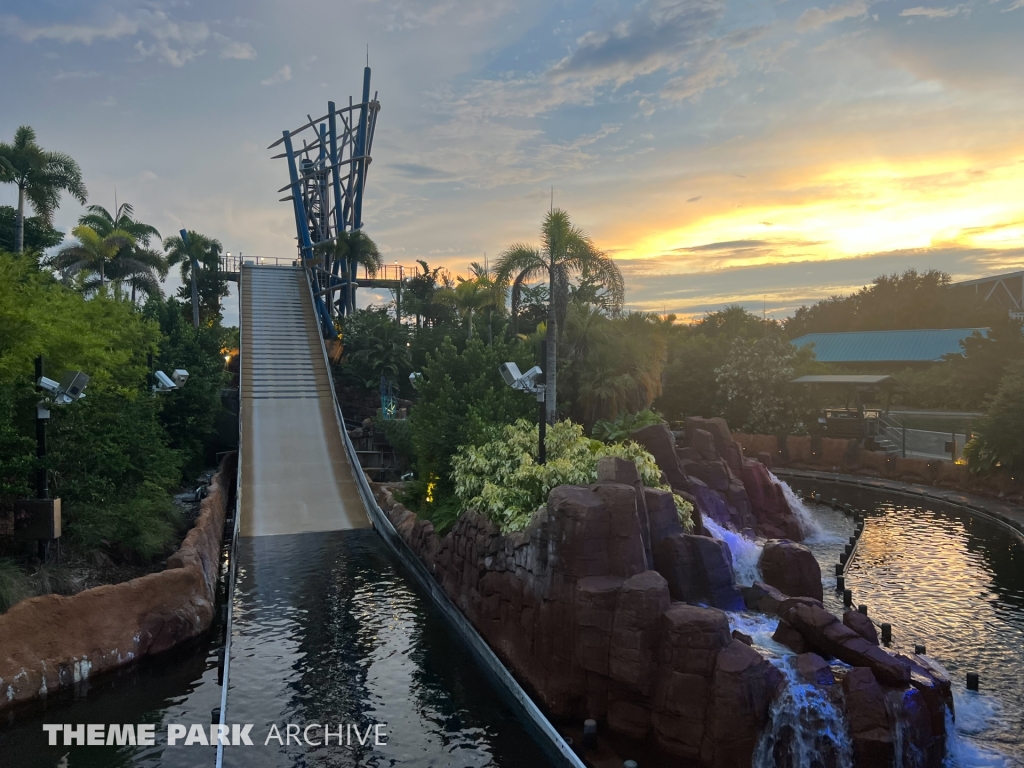 Infinity Falls at SeaWorld Orlando