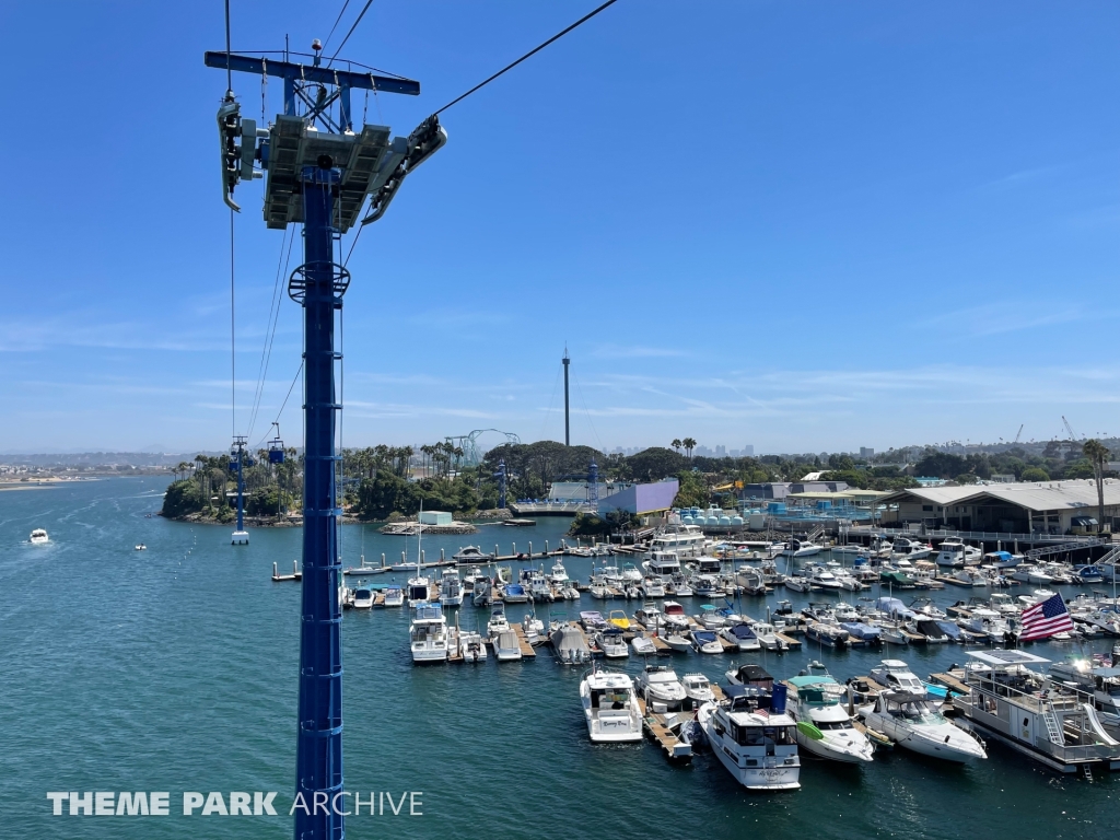 Bayside Skyride at SeaWorld San Diego