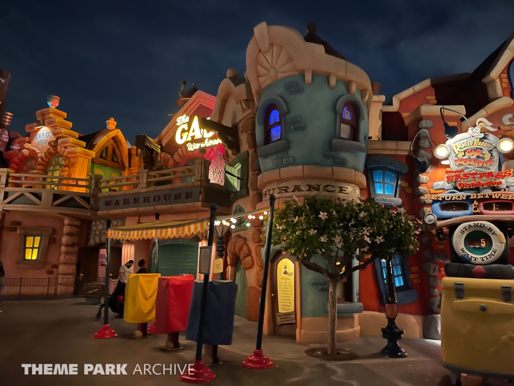 Roger Rabbit's Car Toon Spin at Disney California Adventure