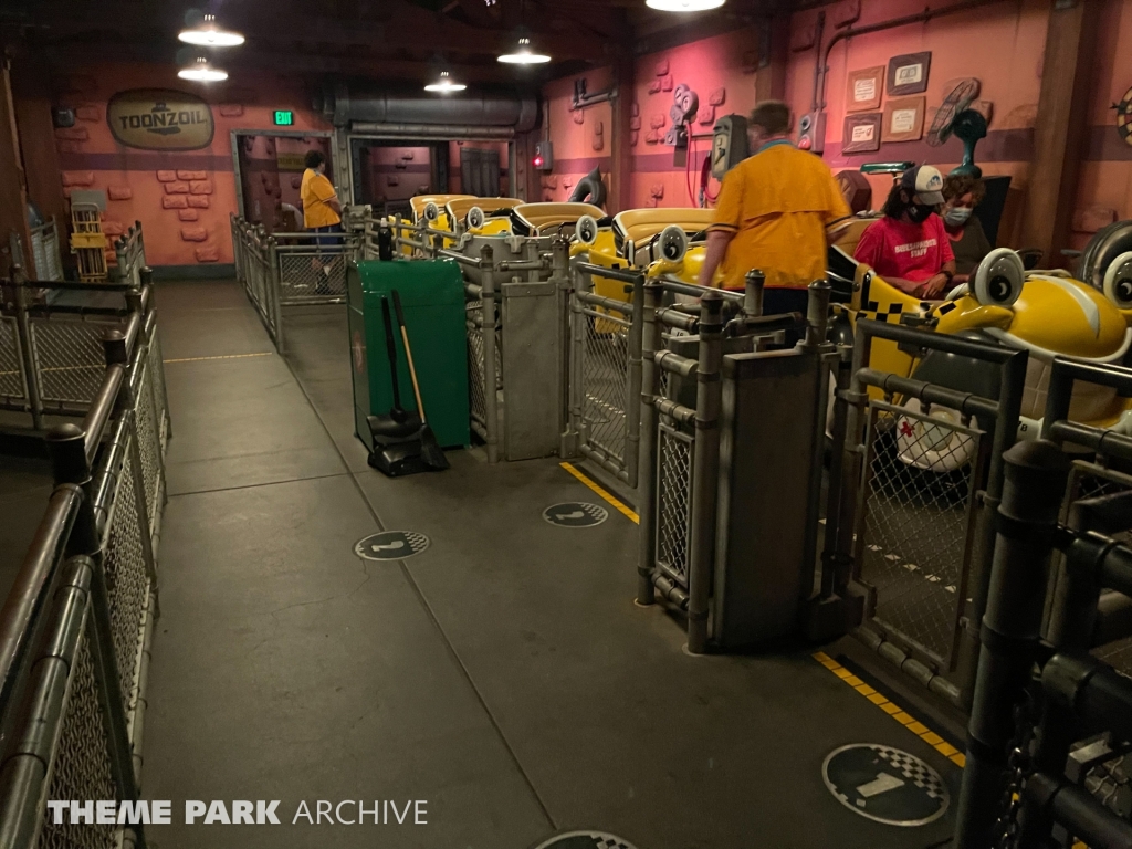 Roger Rabbit's Car Toon Spin at Disney California Adventure