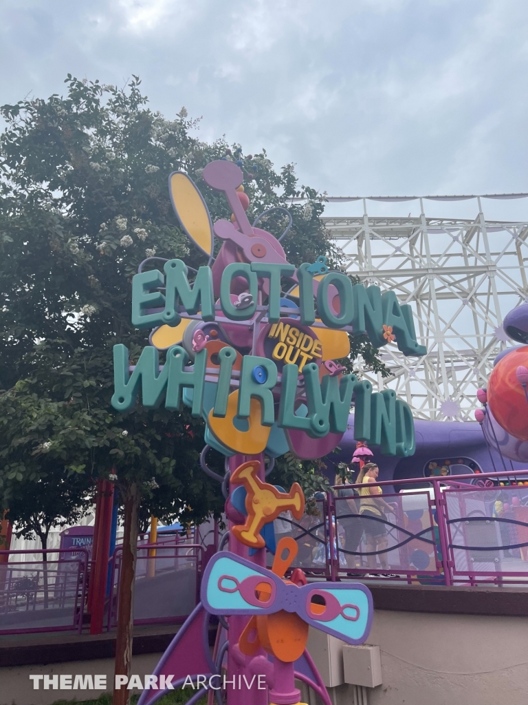 Inside Out Emotional Whirlwind at Disney California Adventure