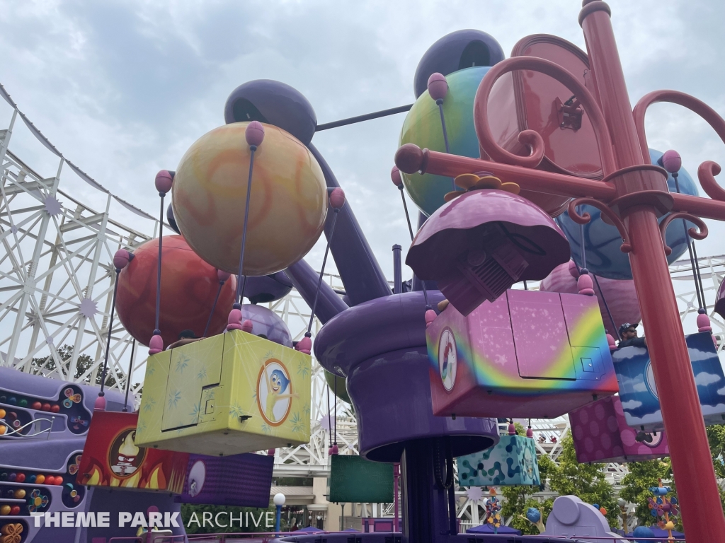 Inside Out Emotional Whirlwind at Disney California Adventure