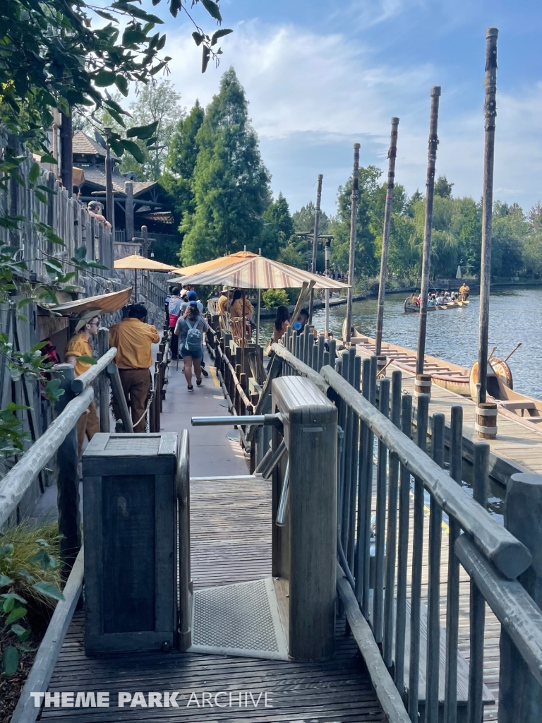 Davy Crockett's Explorer Canoes at Disney California Adventure