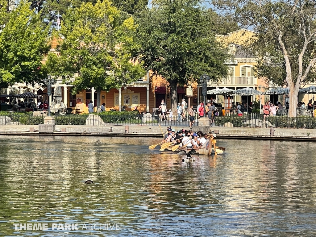 Davy Crockett's Explorer Canoes at Disney California Adventure