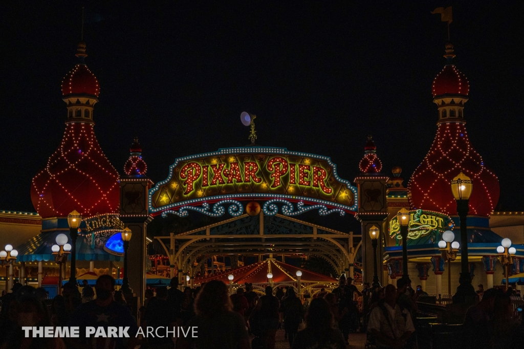 Pixar Pier at Disney California Adventure