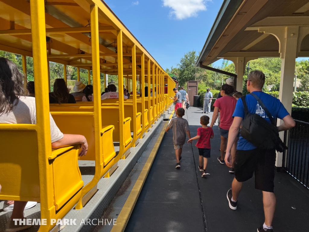 Train at Busch Gardens Tampa