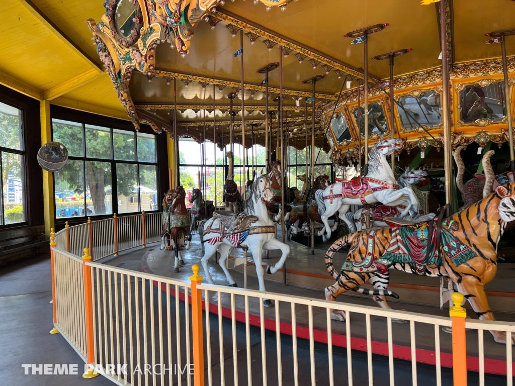 Carousel at Castle Park