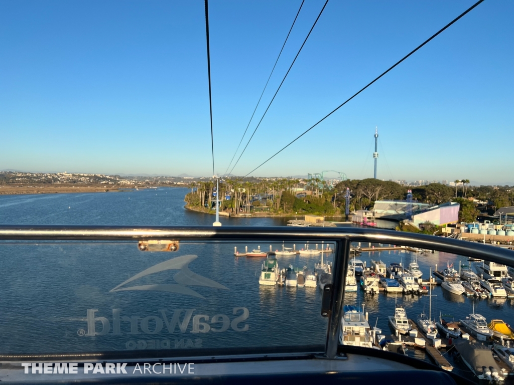 Bayside Skyride at SeaWorld San Diego