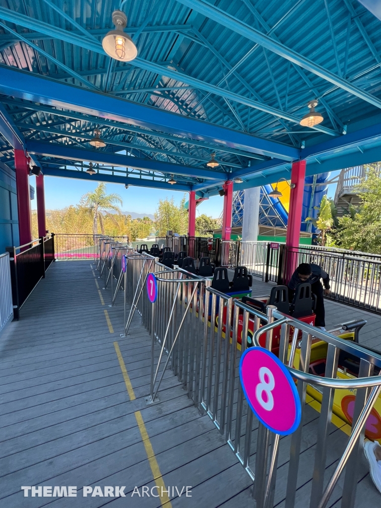 Super Grover's Box Car Derby at Sesame Place San Diego