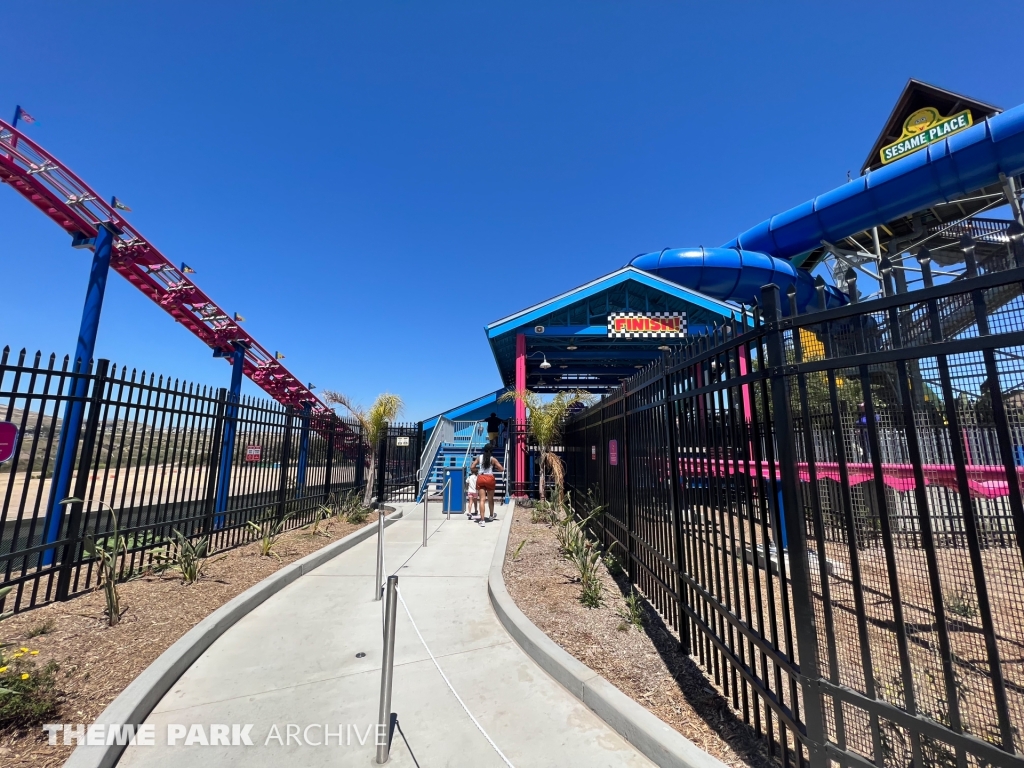 Super Grover's Box Car Derby at Sesame Place San Diego