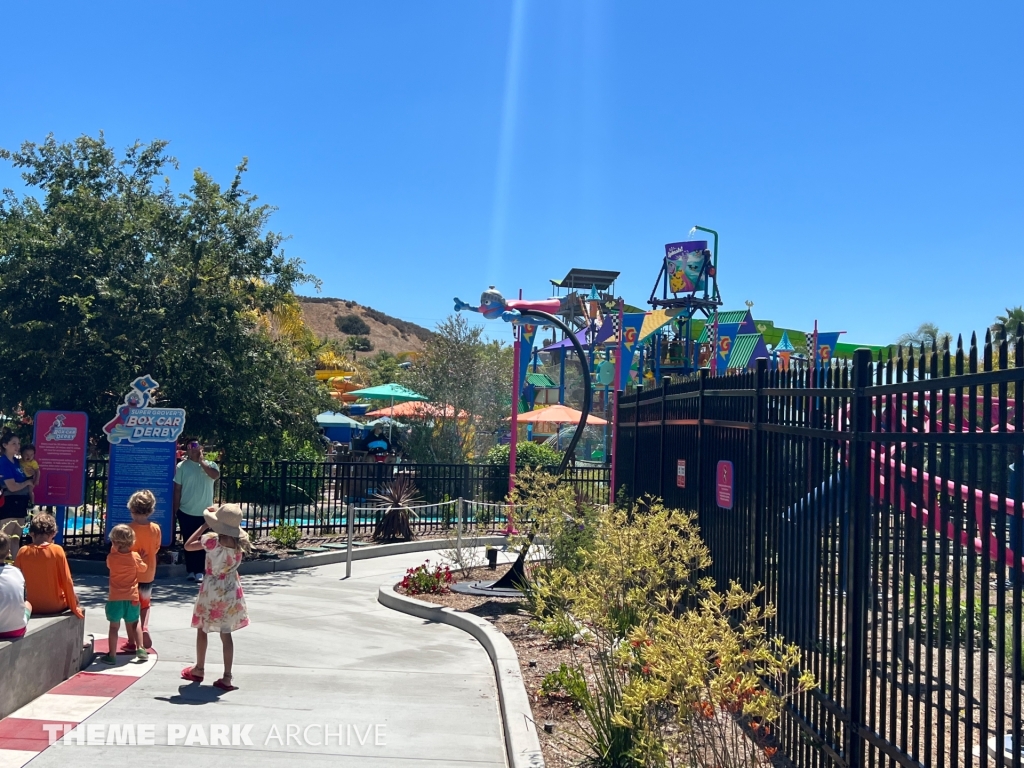 Super Grover's Box Car Derby at Sesame Place San Diego