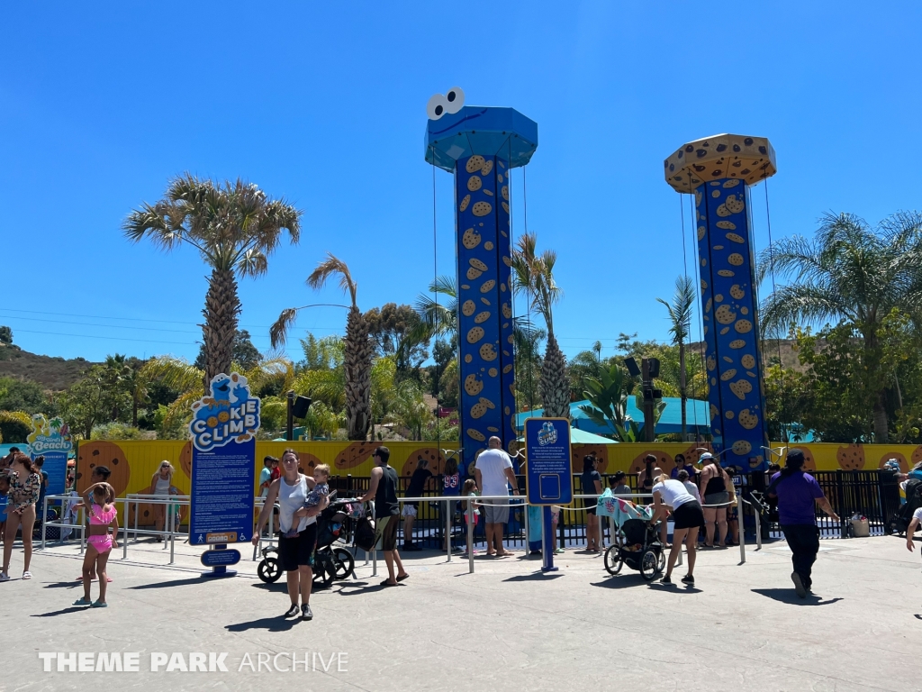 Cookie Climb at Sesame Place San Diego