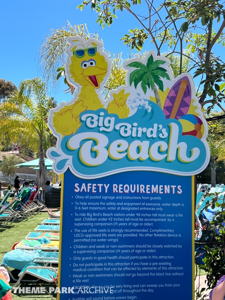 Big Bird's Beach at Sesame Place San Diego