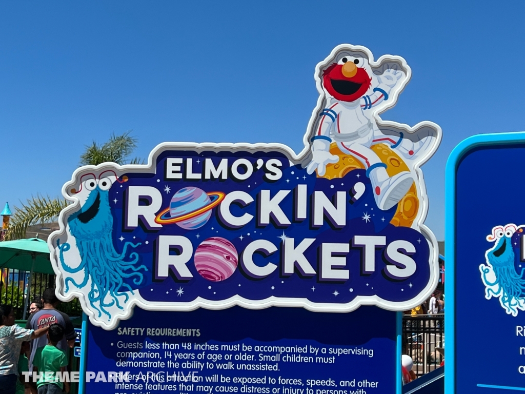 Elmo's Rockin' Rockets at Sesame Place San Diego