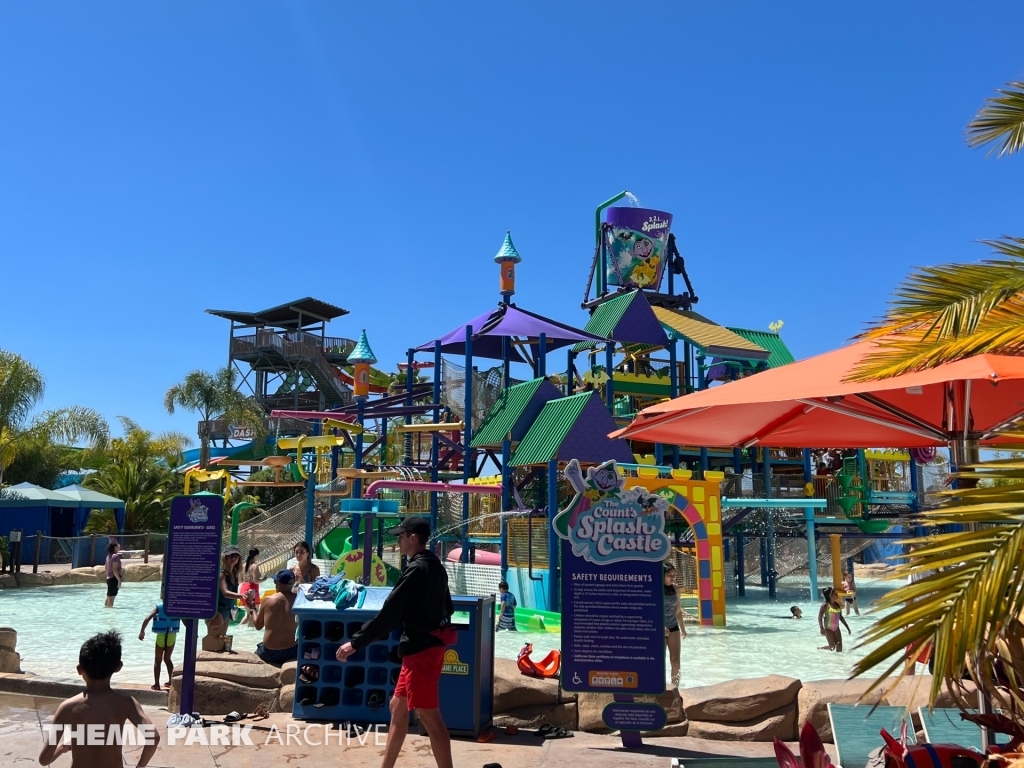 The Count's Splash Castle at Sesame Place San Diego