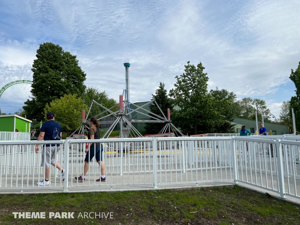 Scrambler at Adventureland