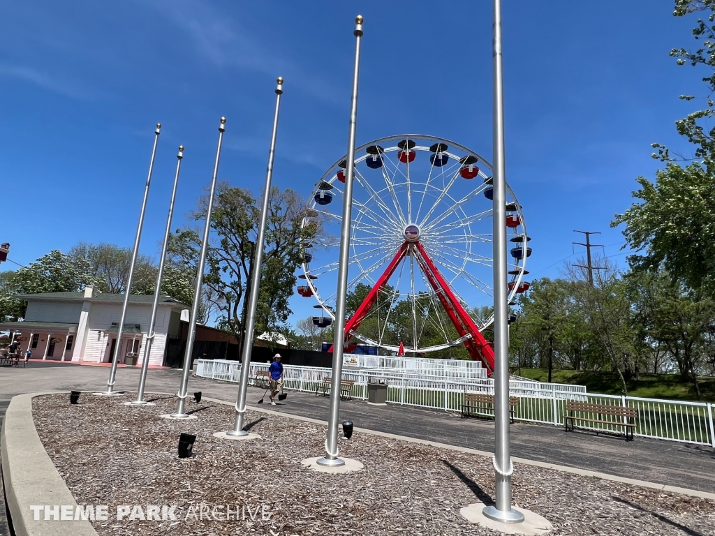 Giant Sky Wheel at Adventureland