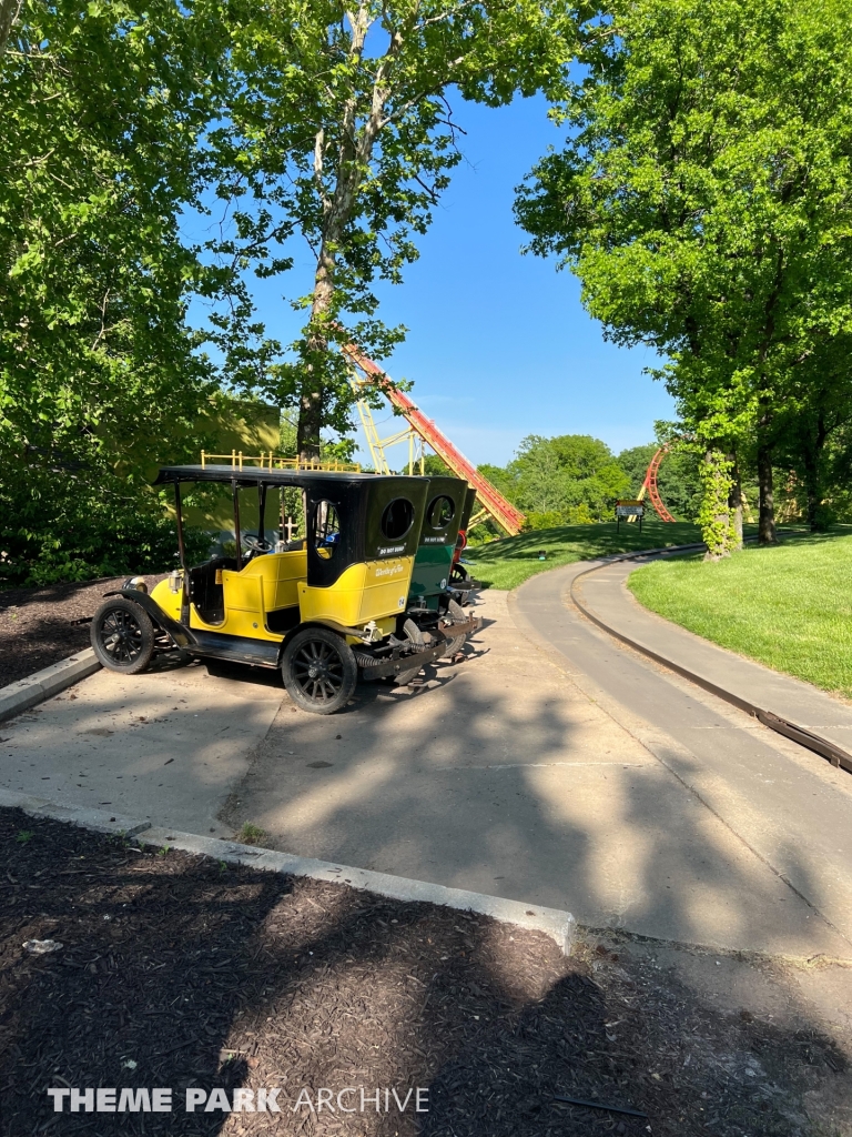 Le Taxitour at Worlds of Fun