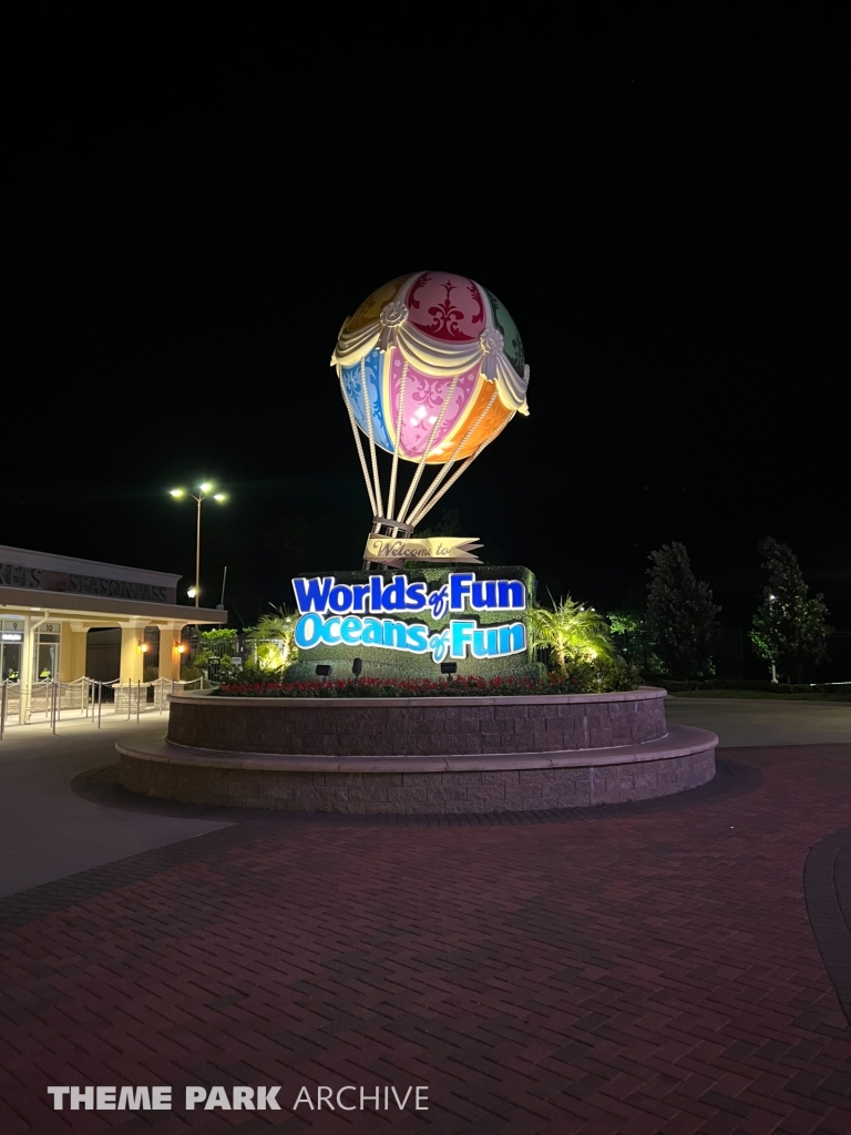 Main Entrance at Worlds of Fun