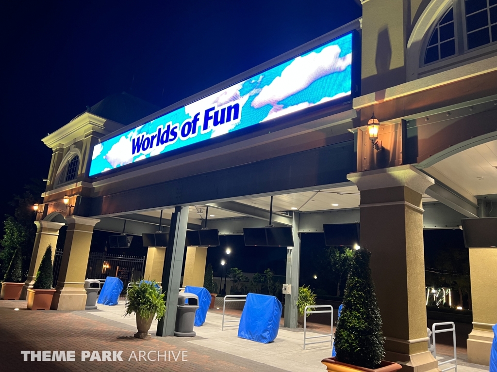 Main Entrance at Worlds of Fun