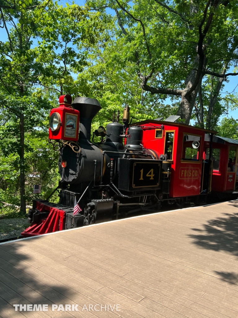 Frisco Silver Dollar Line Steam Train at Silver Dollar City