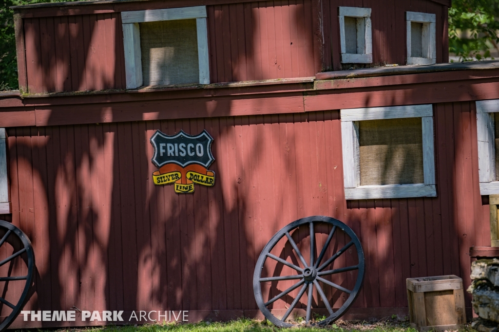 Frisco Silver Dollar Line Steam Train at Silver Dollar City