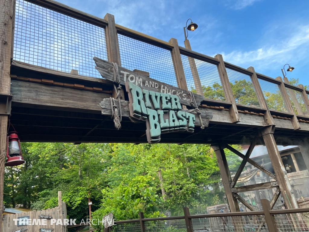 Tom & Huck's RiverBlast at Silver Dollar City