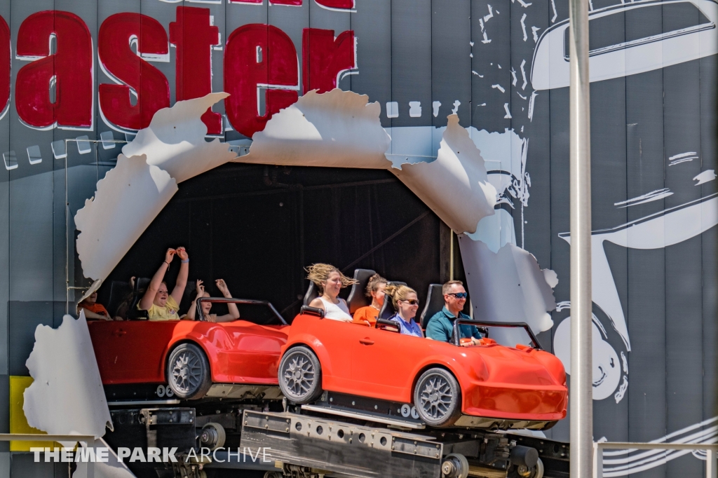 Backlot Stunt Coaster at Kings Island