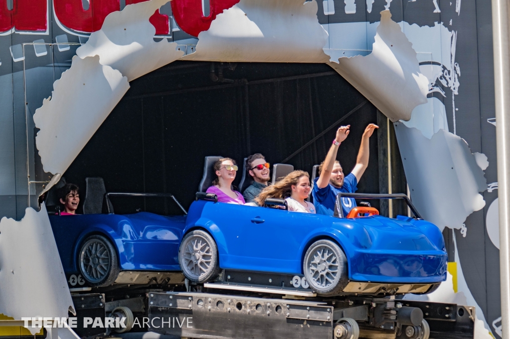 Backlot Stunt Coaster at Kings Island