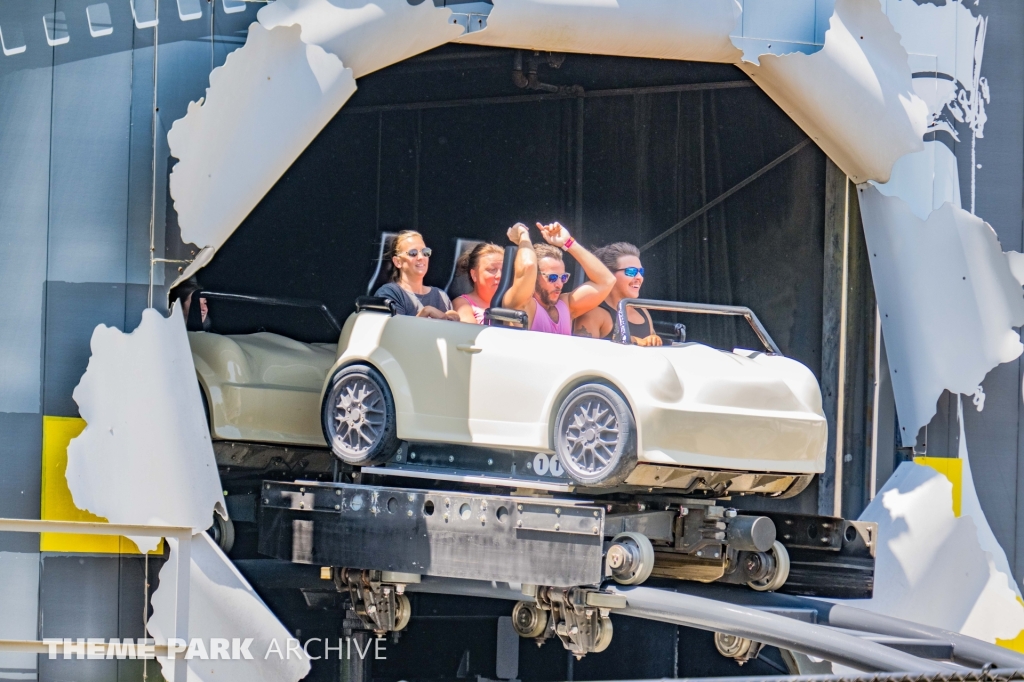 Backlot Stunt Coaster at Kings Island