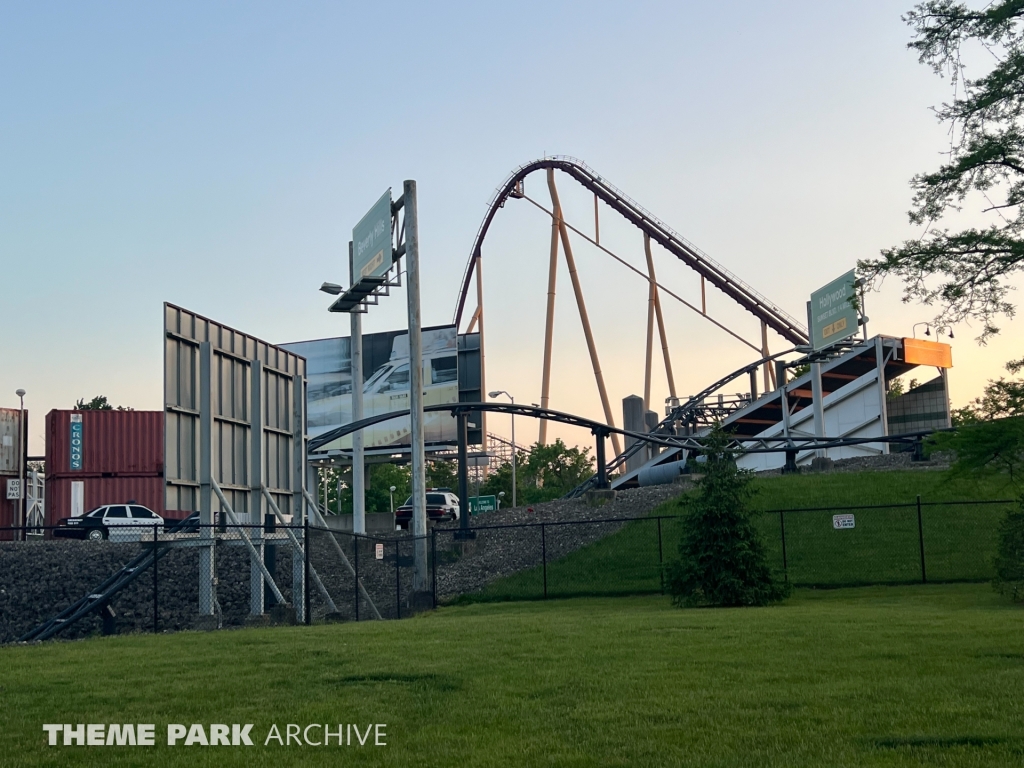 Backlot Stunt Coaster at Kings Island