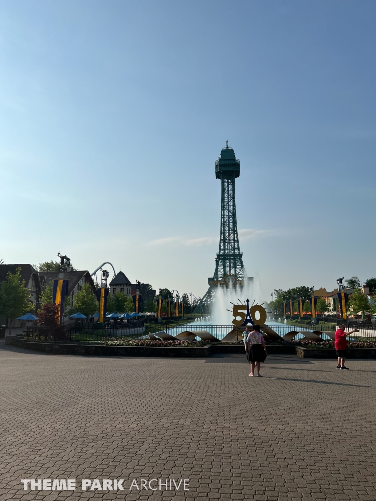 Eiffel Tower at Kings Island