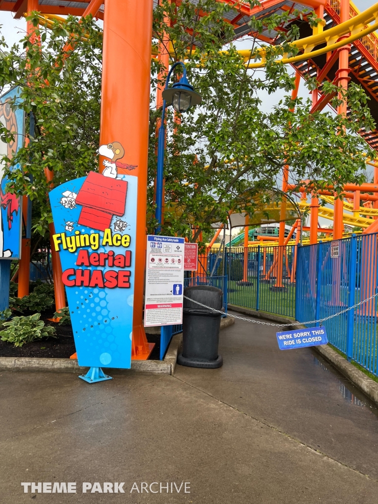 Flying Ace Aerial Chase at Kings Island