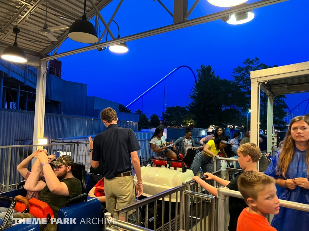 Backlot Stunt Coaster at Kings Island