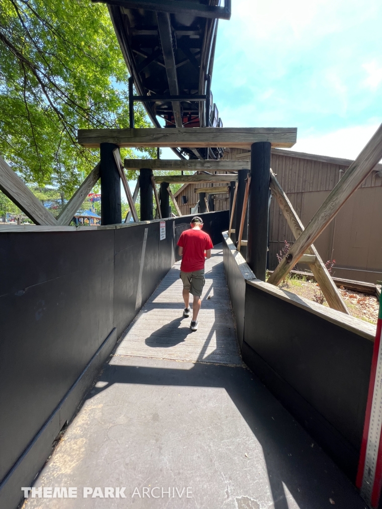 River King Mine Train at Six Flags St. Louis