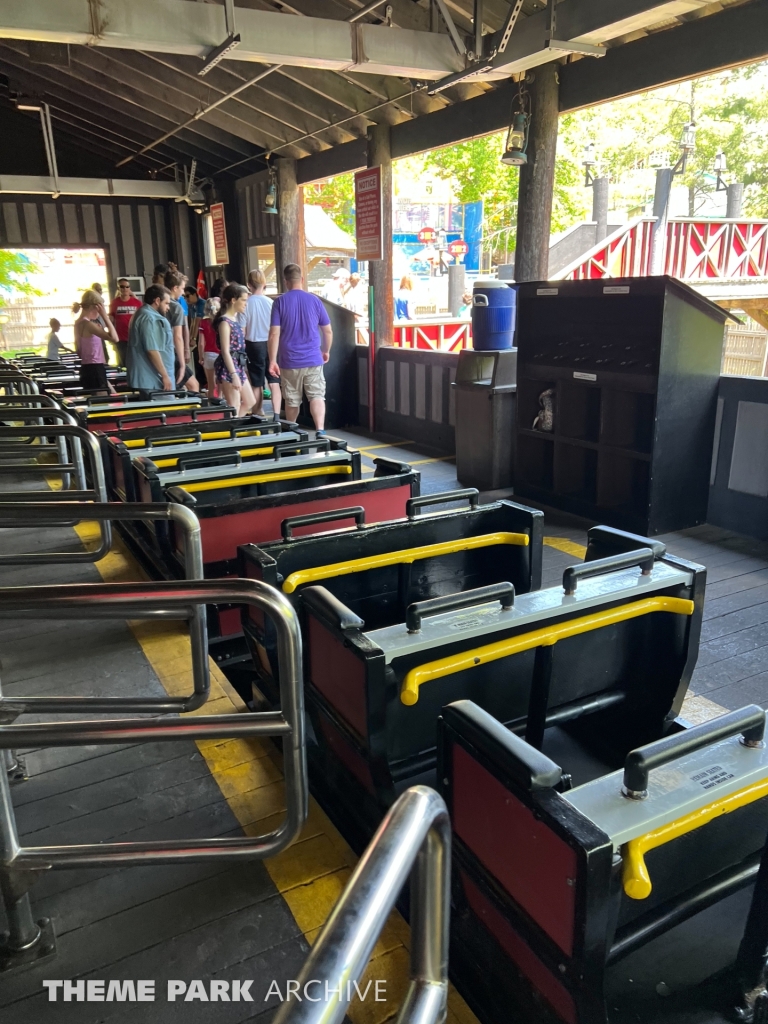 River King Mine Train at Six Flags St. Louis