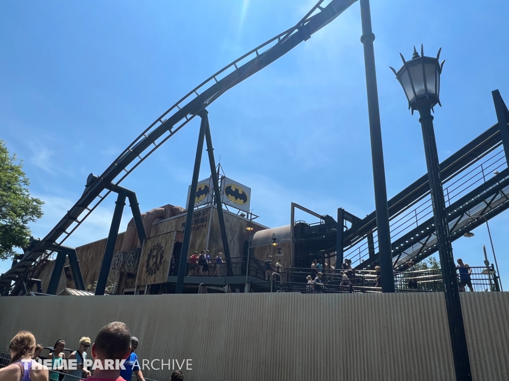 Batman The Ride at Six Flags St. Louis