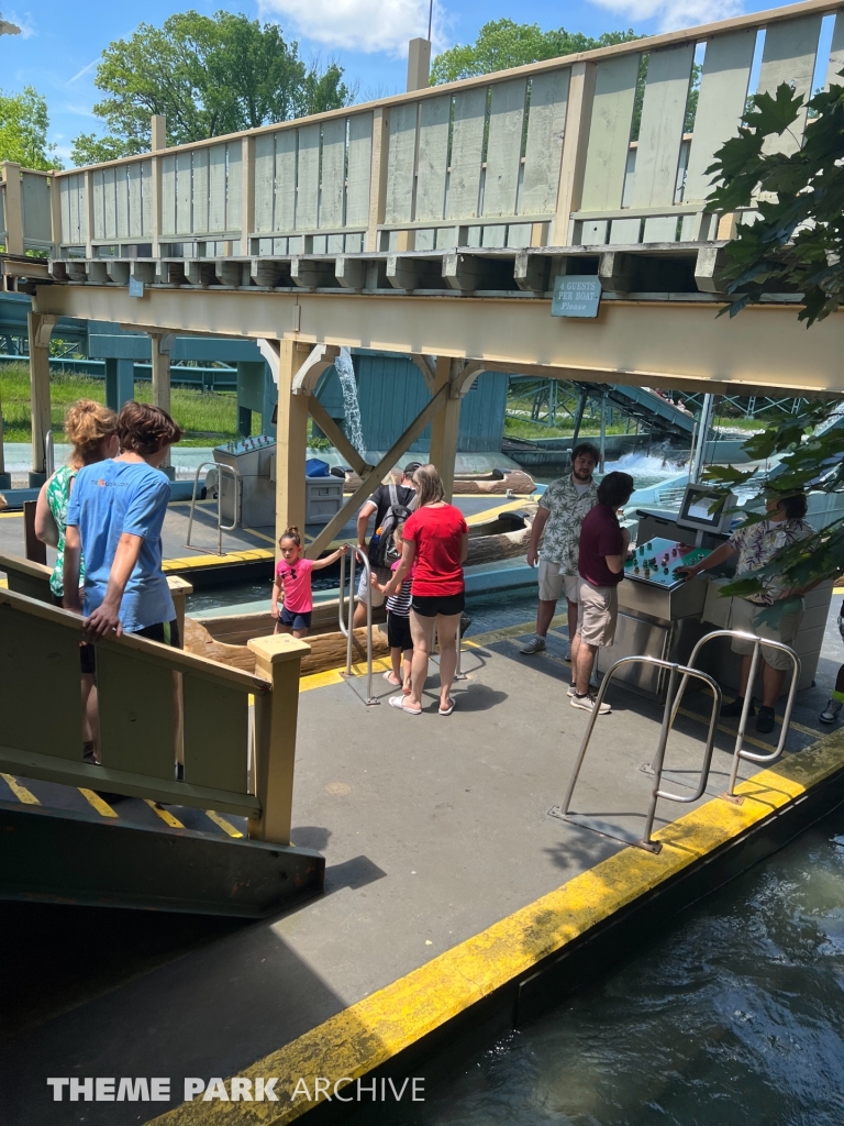 Log Flume at Six Flags St. Louis