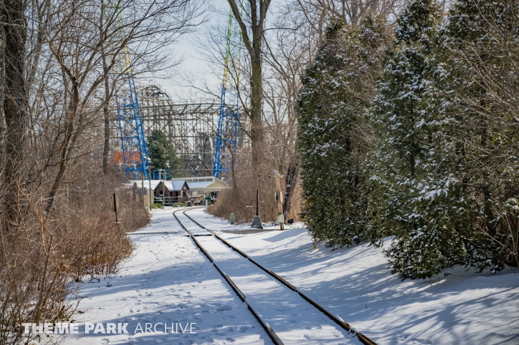 CP & LE Railroad at Cedar Point