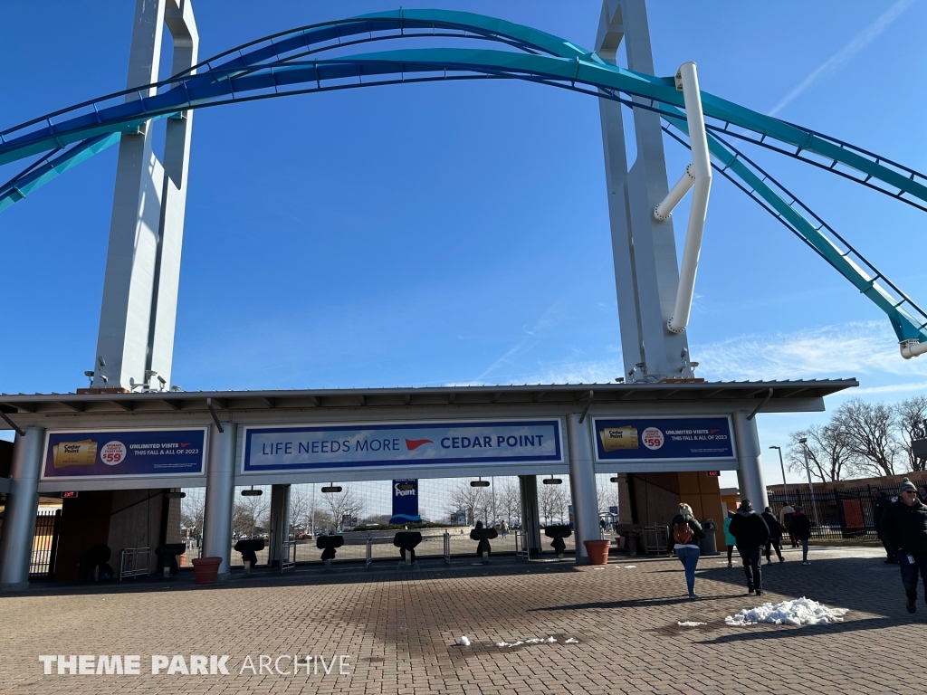 Entrance at Cedar Point