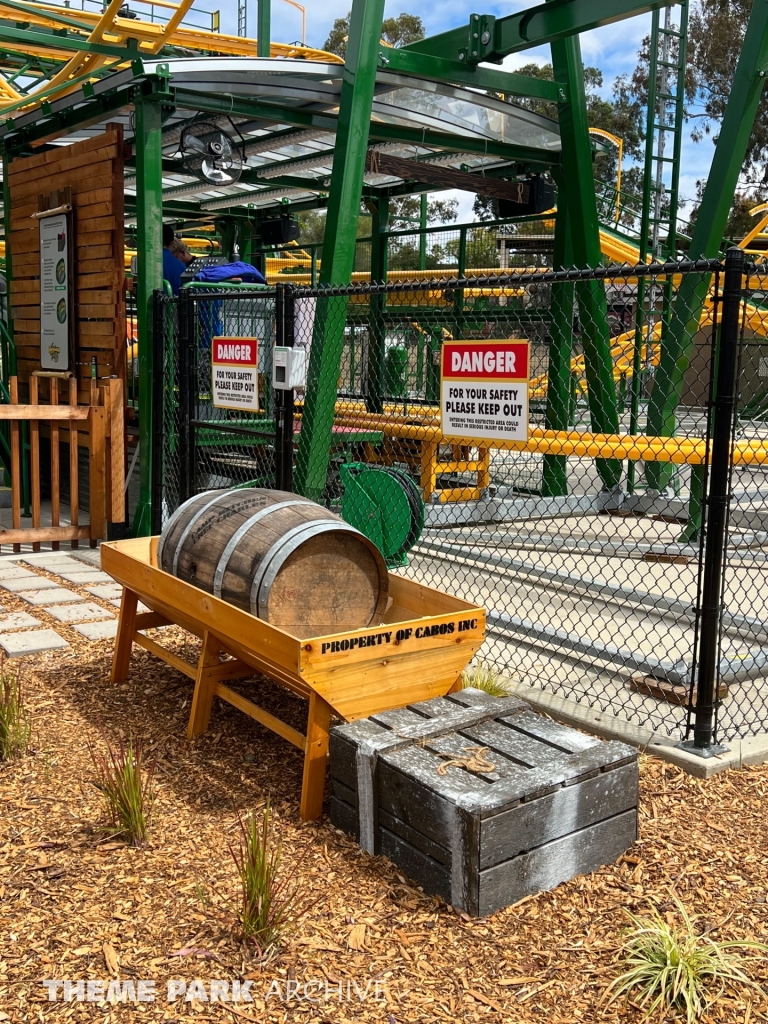 Sidewinder Safari at Six Flags Discovery Kingdom