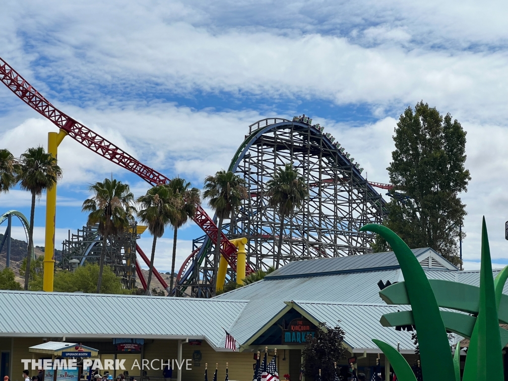 The Joker at Six Flags Discovery Kingdom