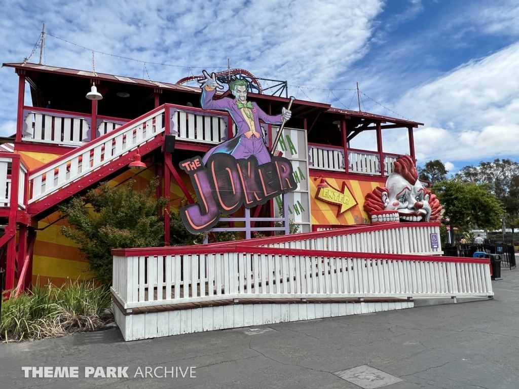 The Joker at Six Flags Discovery Kingdom